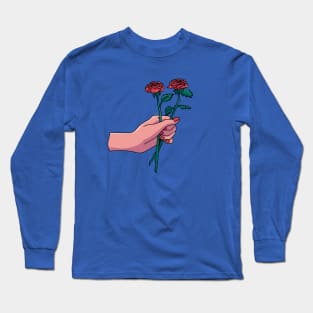 rose soft Long Sleeve T-Shirt